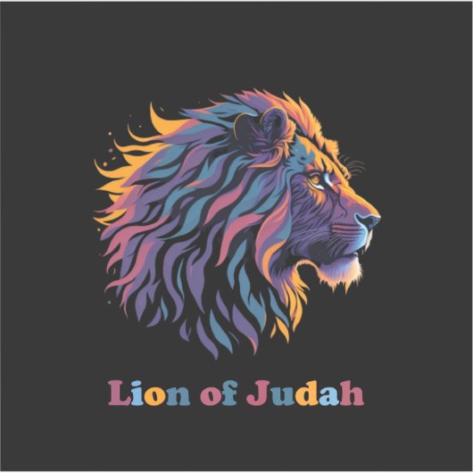 Lion of Judah Sticker (Voorkant)