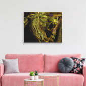 LION OF JUDAH Stretched Canvas Art (Insitu (Woonkamer))
