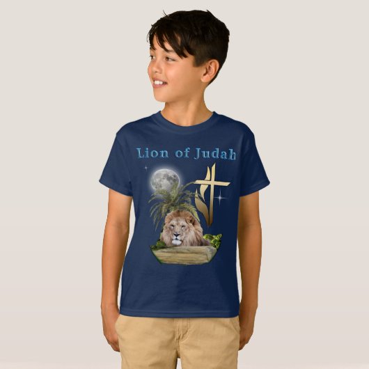 Lion of Judah T-shirt (Voorkant volledig)