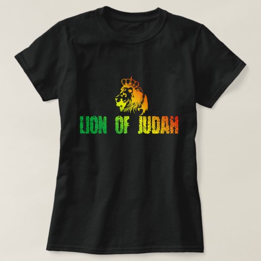 LION OF JUDAH T-SHIRT (Design voorkant)