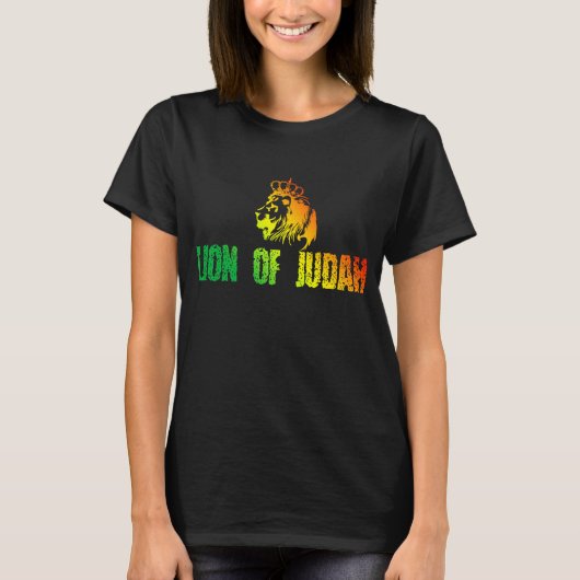 LION OF JUDAH T-SHIRT (Voorkant)