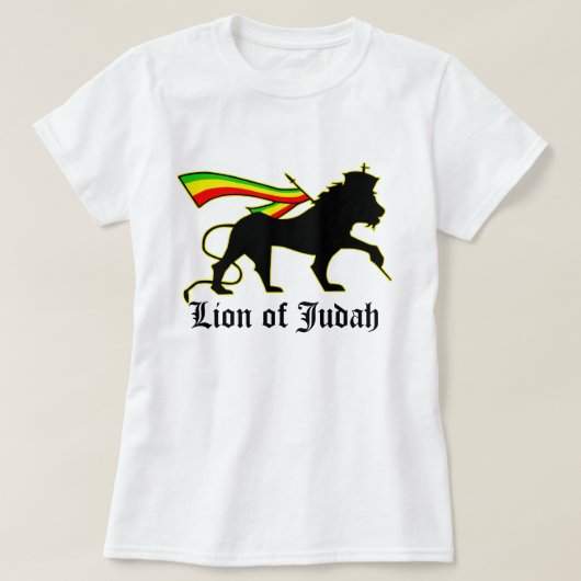 Lion of Judah T-shirt (Design voorkant)