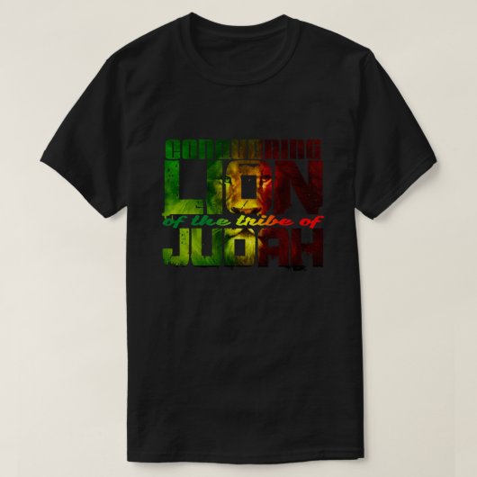 LION OF JUDAH T-SHIRT (Design voorkant)
