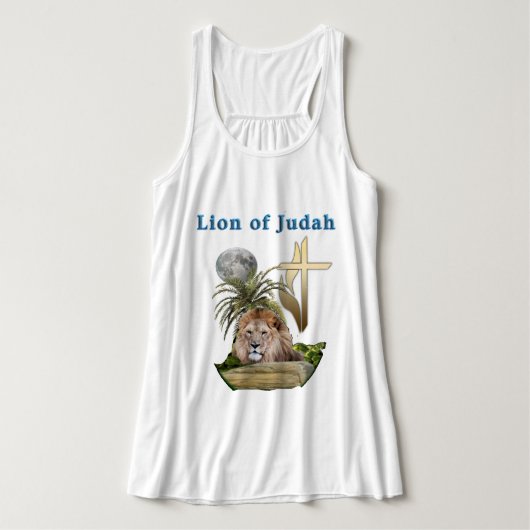 Lion of Judah Tanktop (Design voorkant)