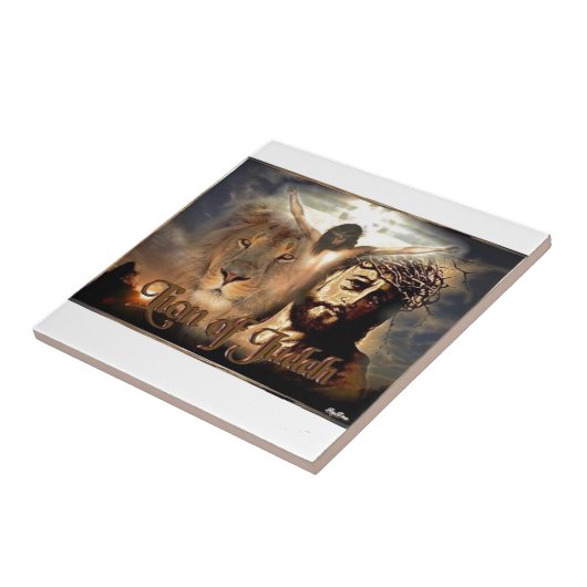 Lion of Judah Tegeltje (Zijkant)