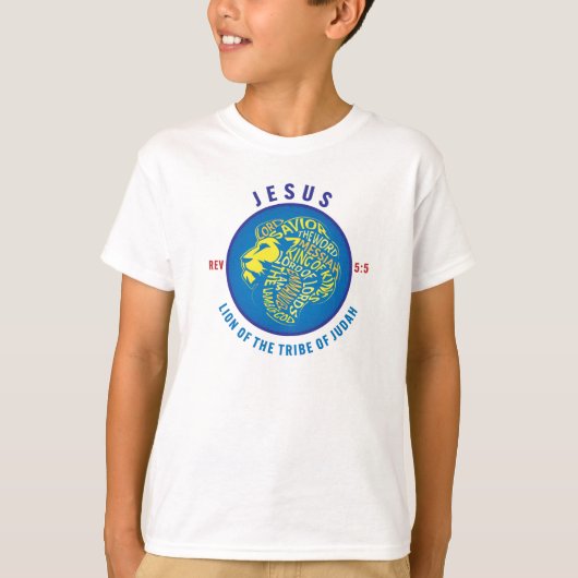 Lion of the Tribe of Judah T-shirt (Voorkant)