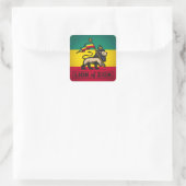 Lion of Zion - Haile Selassie - Rastafari Sticker (Tas)