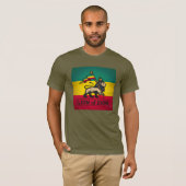 Lion of Zion - Jah Army - Haile Selassie - Shirt (Voorkant volledig)