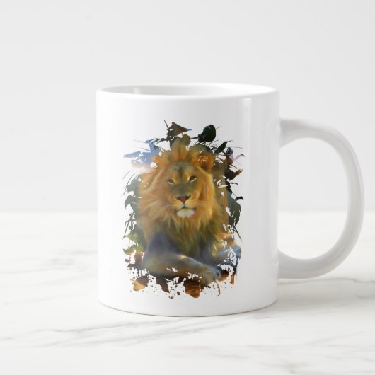 LION ON ON THE JOB GROTE KOFFIEKOP (Rechts)