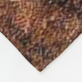 LION OP DE AFRIKAANSE PLAINS FLEECE DEKEN (Hoek)