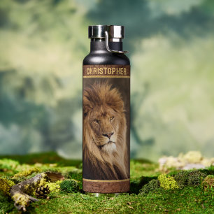 Lion op maat waterfles