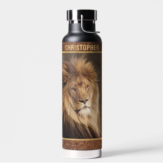 Lion op maat waterfles (Links)