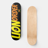 LION ORDER Skateboard (Voorkant)