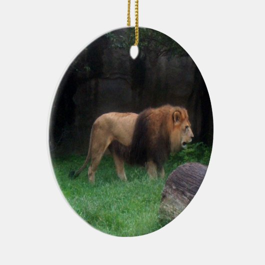 Lion Ornament ~ Endangered Species Series (Rechts)