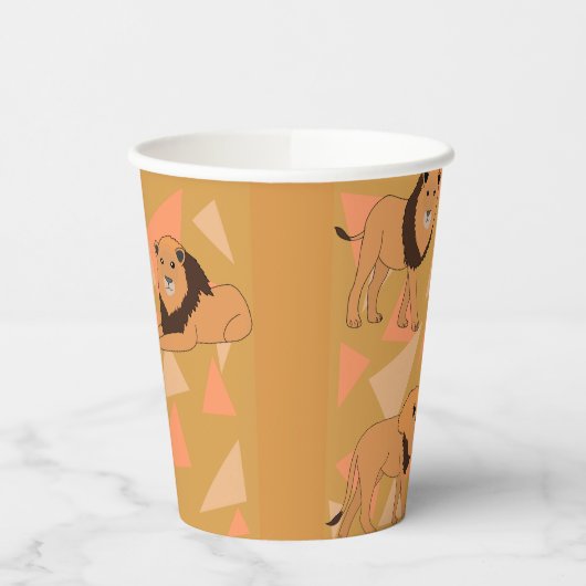Lion Papieren Bekers (Links)