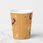 Lion Papieren Bekers (Rechts)