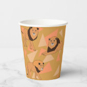 Lion Papieren Bekers (Voorkant)