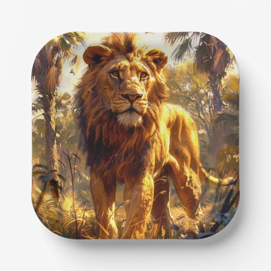 Lion Papieren Bordje (Voorkant)