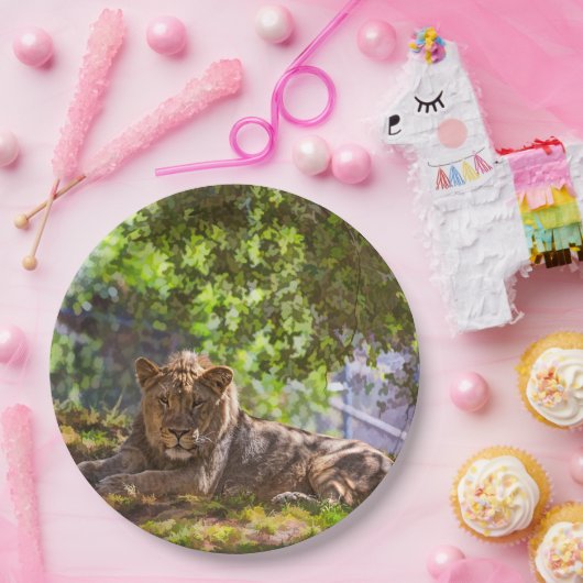 LION PAPIEREN BORDJE (Feest)