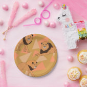 Lion Papieren Bordje (Feest)