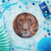 Lion Papieren Bordje (Feest)