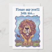 Lion Party Center Kaart (Voorkant)