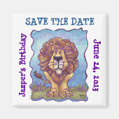 Lion Party Center Magneet (Voorkant)