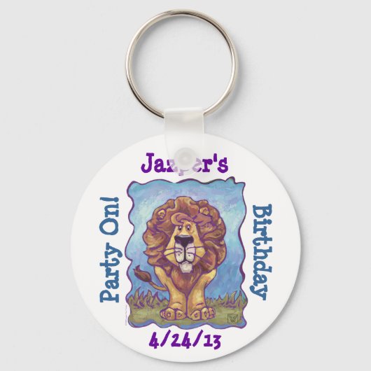 Lion Party Center Sleutelhanger (Voorkant)