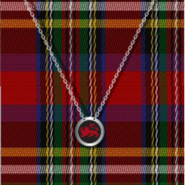 Lion Passant tartan Stropdas