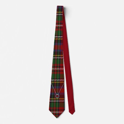 Lion Passant tartan Stropdas (Voorkant)