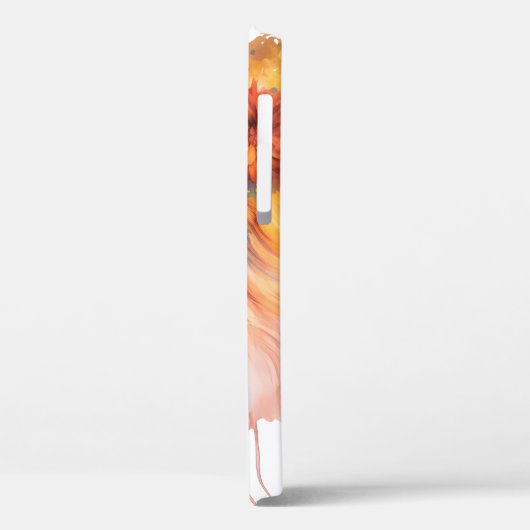 Lion Pastel Flowers Safari Waterverf Savannah Cat Case-Mate iPhone Case (Achterkant / Links)