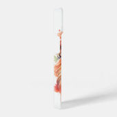 Lion Pastel Flowers Safari Waterverf Savannah Cat iPhone Hoesje (Rechterkant)