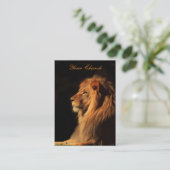 Lion Pastor of Minister Visitekaartje - Twee ziele (Staand voorkant)