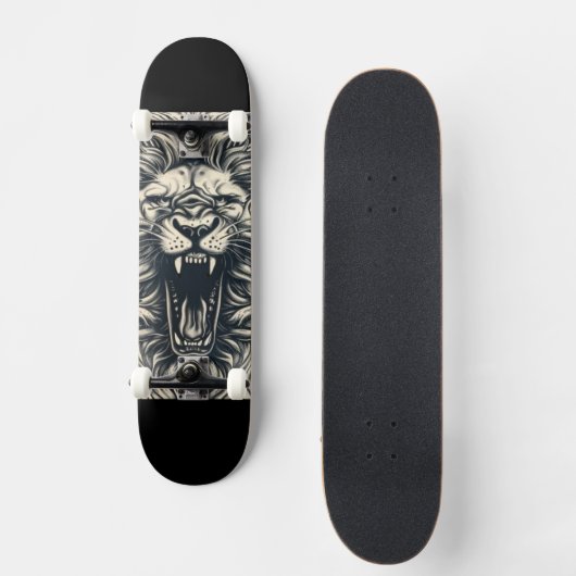 Lion Persoonlijk Skateboard (Voorkant)