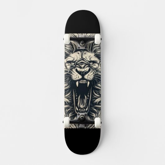 Lion Persoonlijk Skateboard (Voorkant)