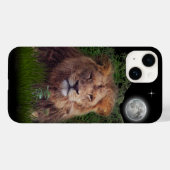 Lion Phone 14 Hoesje (Achterkant (horizontaal))