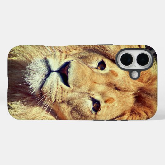 Lion Phone Case (Achterkant (horizontaal))