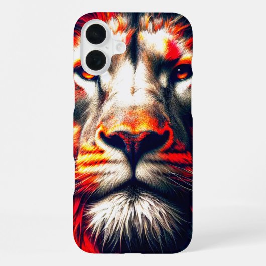 Lion Phone Case iPhone Hoesje (Achterkant)