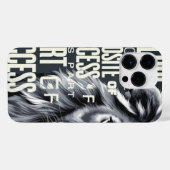 Lion phone case iPhone hoesje (Achterkant horizontaal)