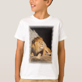 Lion Photo Children's T-Shirt (Voorkant)