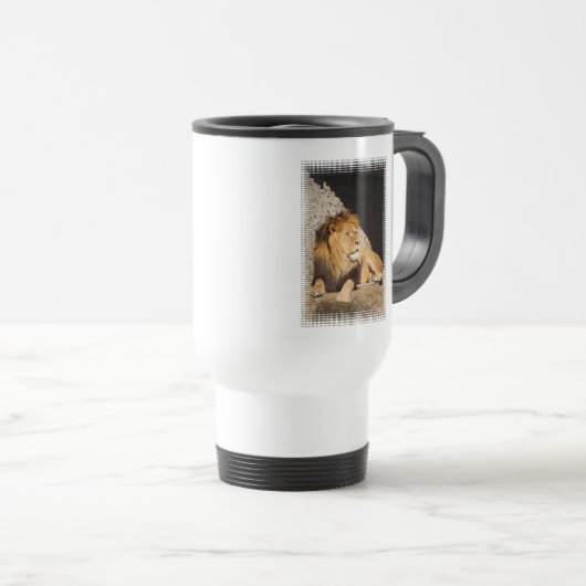 Lion Photo Cup Reisbeker (Voorkant rechts)
