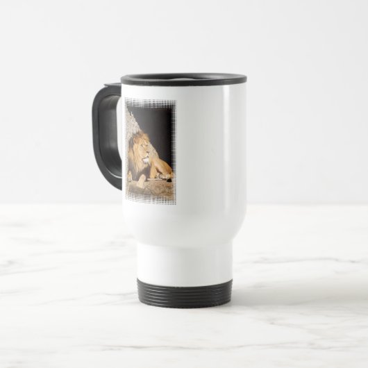 Lion Photo Cup Reisbeker (Voorkant links)