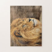 Lion Photo Portrait Legpuzzel (Verticaal)