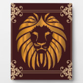 Lion Plaque Fotoplaat (Voorkant)