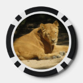 Lion Poker Chip (Achterkant)