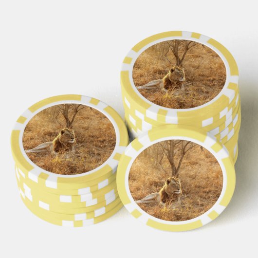 Lion Poker Chips (Opstapeling)