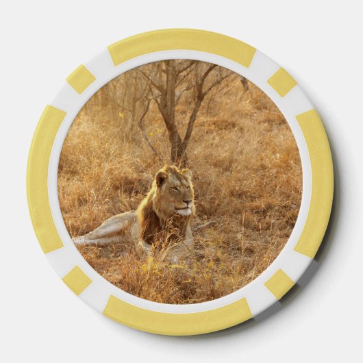 Lion Poker Chips (Achterkant)