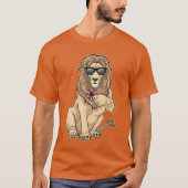 Lion Poker chips T-shirt (Voorkant)