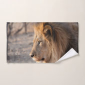 Lion Portrait Bad Handdoek (Handdoek)