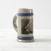 Lion Portrait Bierpul (Voorkant links)